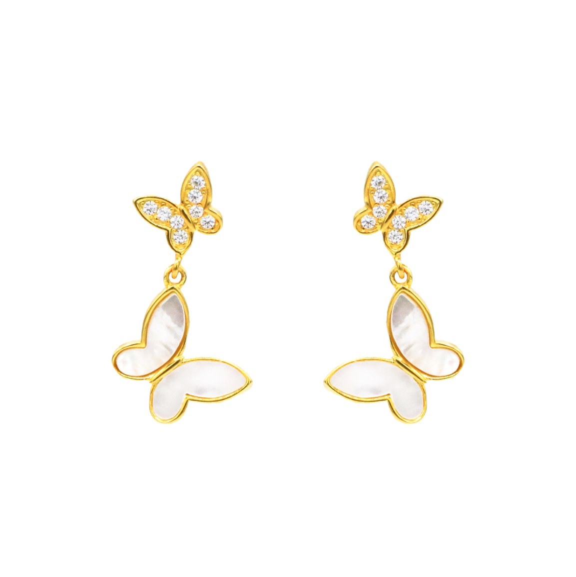 Linked Wings Earrings