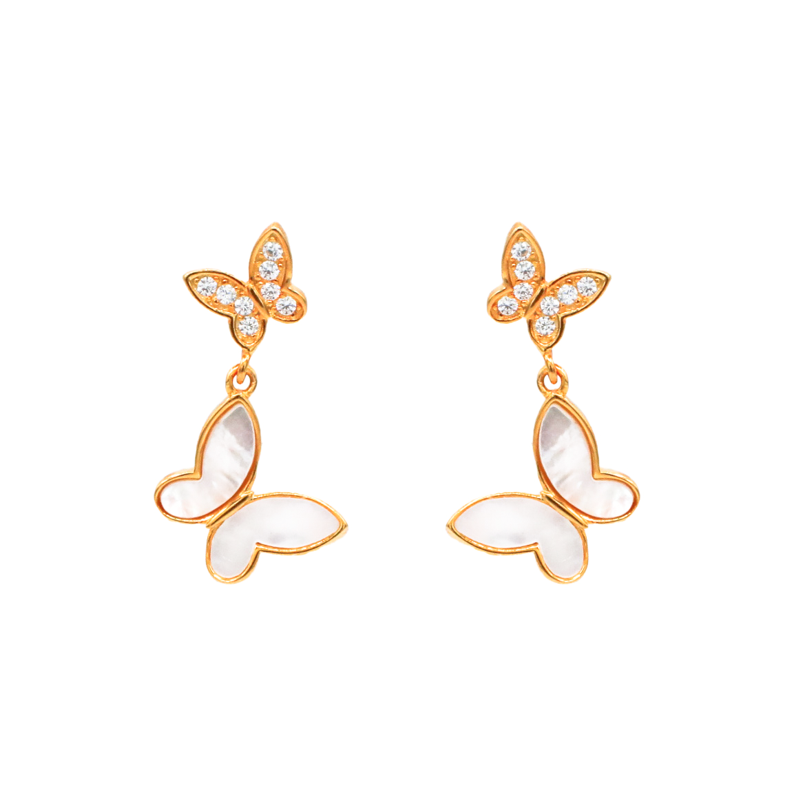 Linked Wings Earrings