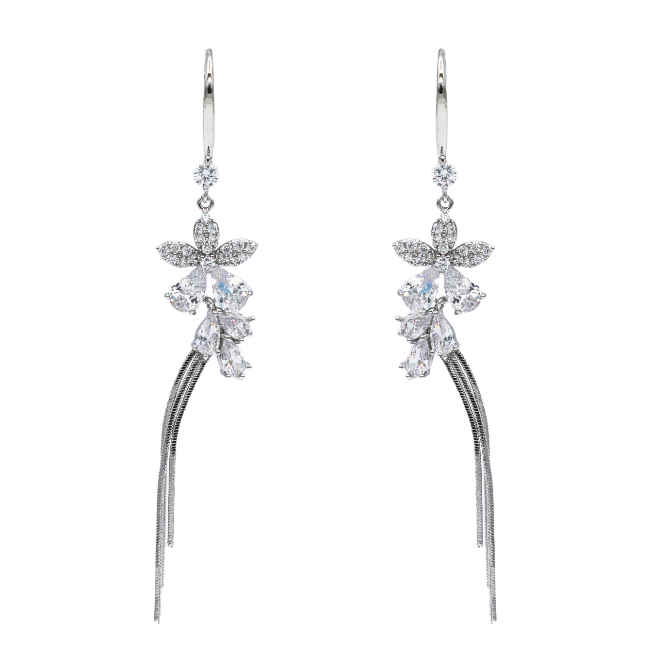 Butterfly Burst Drop Earrings