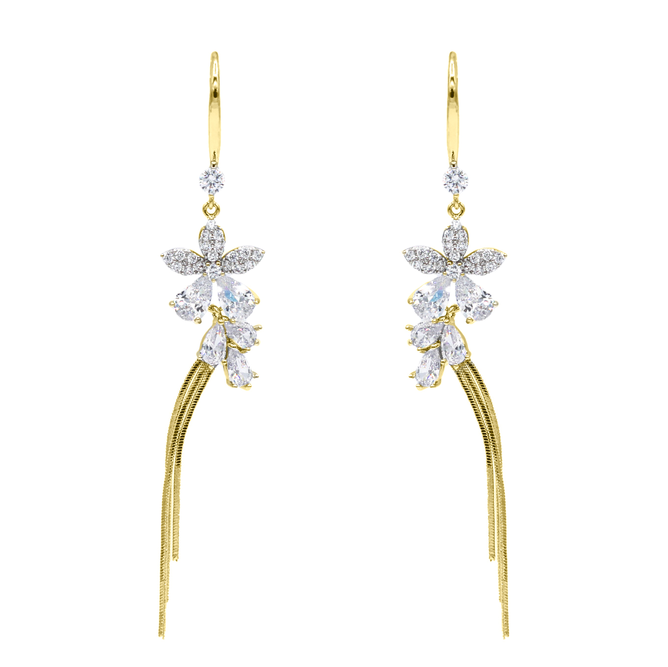 Butterfly Burst Drop Earrings