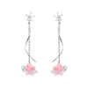 Bubble Star Drop Earring