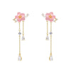 Bubble Flower Drop Earring