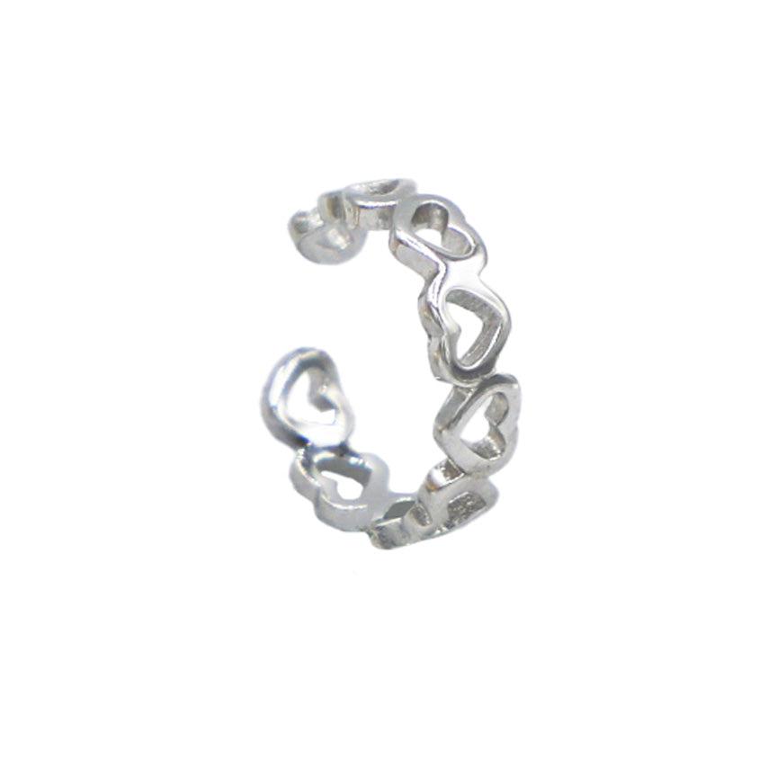 Heart Link Cuff