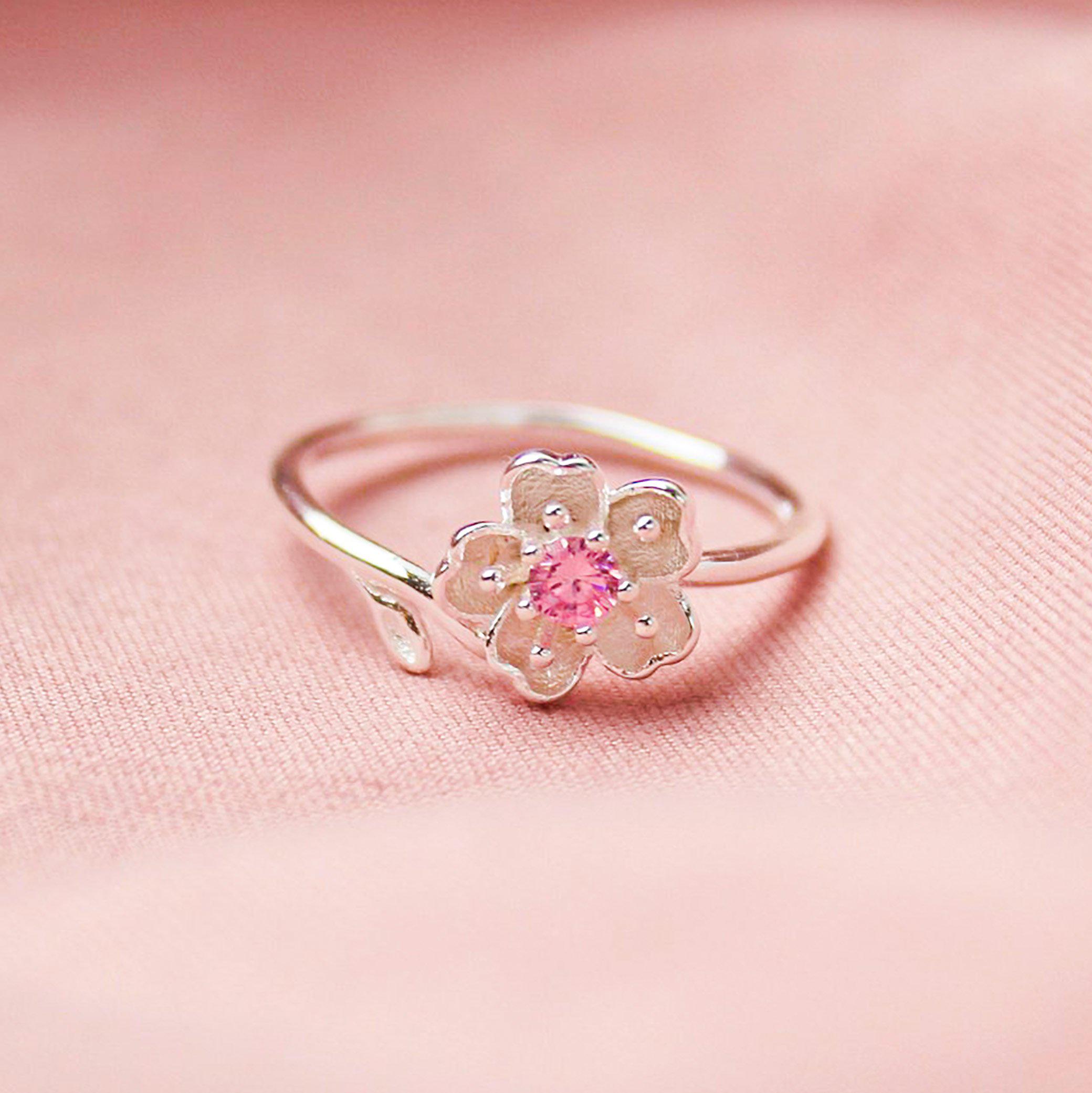 Cherry Blossom Ring –